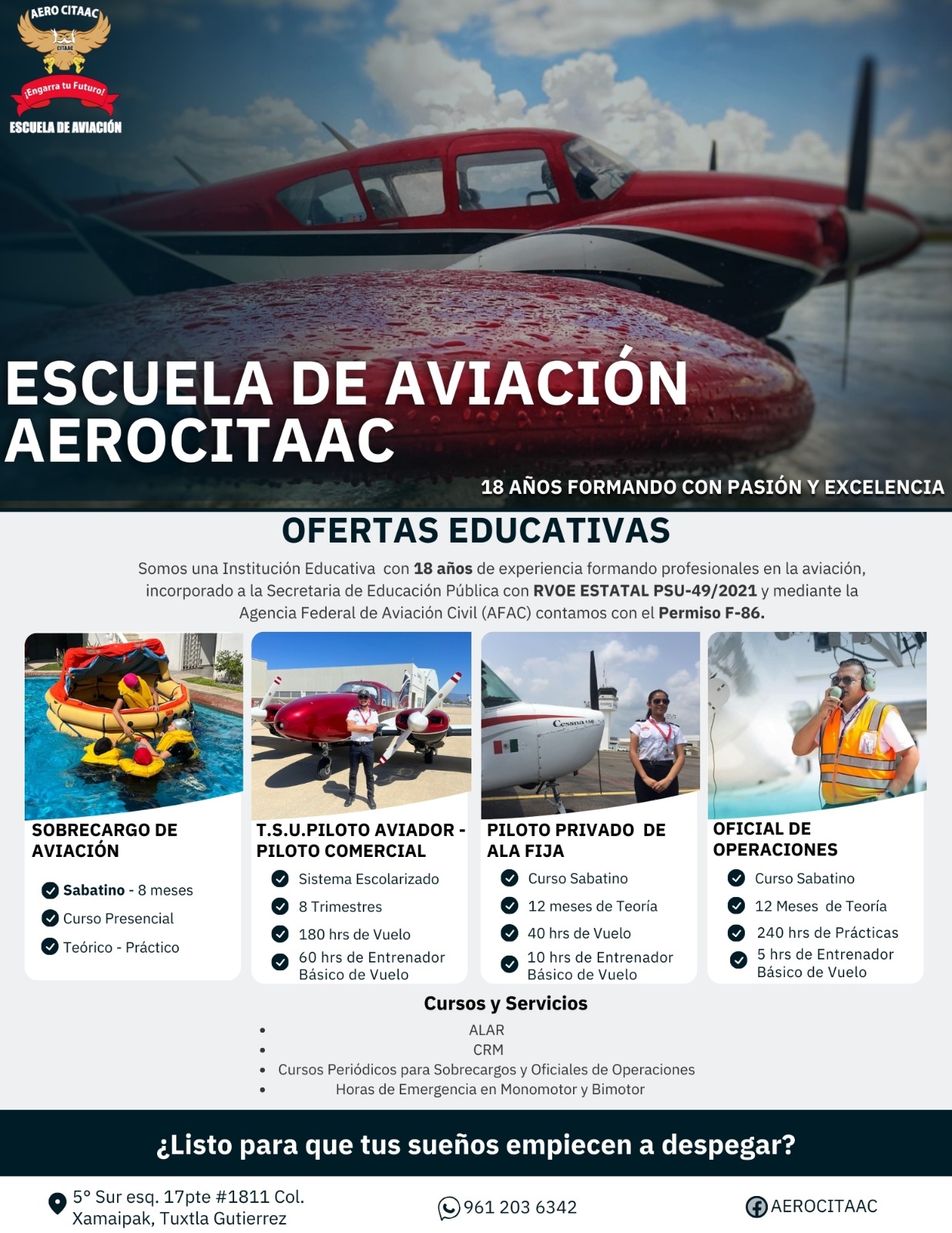Estudiantes Pilotos AERO CITAAC